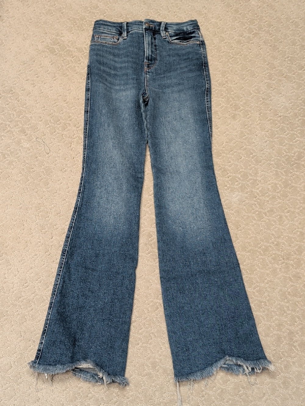 Good American Straight Leg Jeans